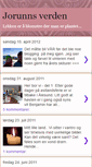 Mobile Screenshot of minverdenjorunn.blogspot.com