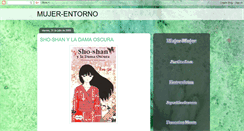 Desktop Screenshot of mujer-entorno.blogspot.com