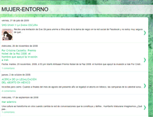 Tablet Screenshot of mujer-entorno.blogspot.com