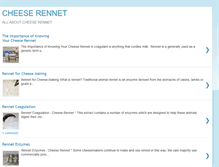 Tablet Screenshot of cheese-rennet.blogspot.com