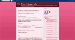 Desktop Screenshot of 50ettoujoursbelle.blogspot.com