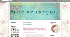 Desktop Screenshot of amorporlasagujas.blogspot.com