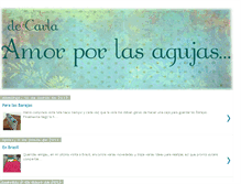 Tablet Screenshot of amorporlasagujas.blogspot.com