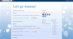 Desktop Screenshot of letsgoamarnaekweaver.blogspot.com