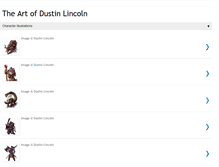 Tablet Screenshot of dustinlincoln.blogspot.com