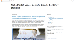 Desktop Screenshot of niche-dental-logos-dentists-branding.blogspot.com