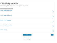 Tablet Screenshot of chordlaguindonesiaterbaru.blogspot.com