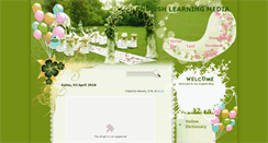 Desktop Screenshot of englishlearningmedia.blogspot.com