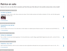 Tablet Screenshot of patriceensolo.blogspot.com