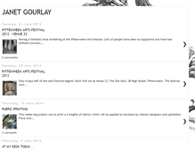 Tablet Screenshot of janetgourlay.blogspot.com