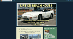 Desktop Screenshot of lifeonbeachhouse.blogspot.com