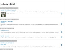 Tablet Screenshot of lullabyisland.blogspot.com