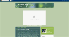 Desktop Screenshot of myenglishworkquinn.blogspot.com