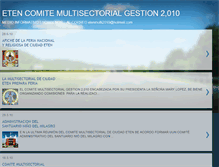 Tablet Screenshot of etenmulti2010.blogspot.com