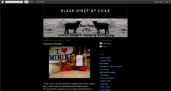 Desktop Screenshot of blacksheepofexile.blogspot.com