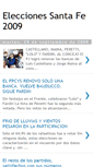 Mobile Screenshot of eleccionesensantafe2009.blogspot.com