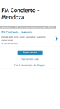 Mobile Screenshot of conciertomdz.blogspot.com
