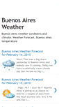 Mobile Screenshot of buenos-aires-weather.blogspot.com