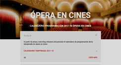 Desktop Screenshot of operaencines.blogspot.com