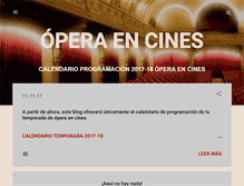 Tablet Screenshot of operaencines.blogspot.com