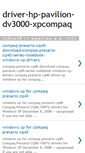 Mobile Screenshot of driver-hp-pavilion-dv3000-xpcompaq.blogspot.com
