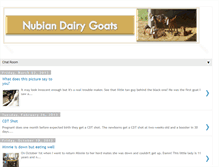 Tablet Screenshot of nubiandairygoats.blogspot.com