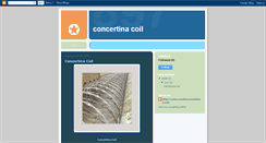 Desktop Screenshot of concertinacoil.blogspot.com