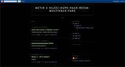 Desktop Screenshot of metin2tv.blogspot.com