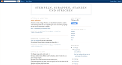 Desktop Screenshot of bastelkatze38.blogspot.com