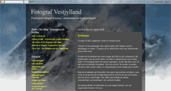 Desktop Screenshot of fotografvestjylland.blogspot.com