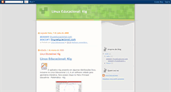 Desktop Screenshot of linuxeducacional-kig.blogspot.com