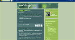 Desktop Screenshot of amysnoggin.blogspot.com