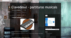 Desktop Screenshot of clavedesul-partiturasmusicais.blogspot.com