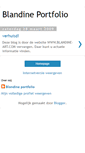 Mobile Screenshot of blandineportfolio.blogspot.com