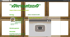 Desktop Screenshot of krizantoz.blogspot.com