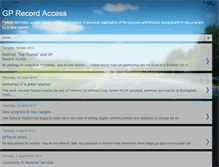 Tablet Screenshot of gprecordaccess.blogspot.com