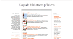 Desktop Screenshot of blogsdebiblioteca.blogspot.com