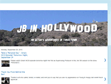 Tablet Screenshot of jbinhollywood.blogspot.com