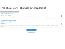 Tablet Screenshot of free-ebook-store.blogspot.com