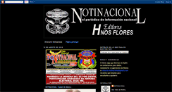 Desktop Screenshot of periodico-notinacional.blogspot.com