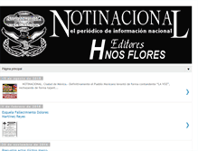 Tablet Screenshot of periodico-notinacional.blogspot.com