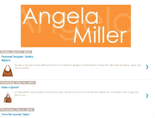 Tablet Screenshot of angelamillerboutique.blogspot.com