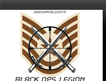 Tablet Screenshot of blackopslegionpaintball.blogspot.com