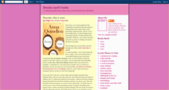 Desktop Screenshot of booksandcooks.blogspot.com