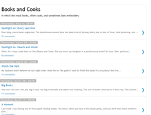 Tablet Screenshot of booksandcooks.blogspot.com