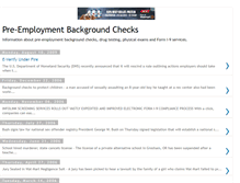 Tablet Screenshot of preemploymentbackgroundcheck.blogspot.com