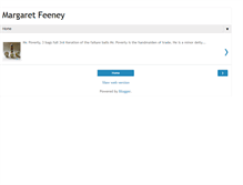 Tablet Screenshot of margaretfeeney.blogspot.com