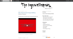 Desktop Screenshot of copywriterman.blogspot.com