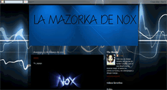 Desktop Screenshot of lamazorkadenox.blogspot.com