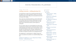 Desktop Screenshot of myonlineweddingplanner.blogspot.com